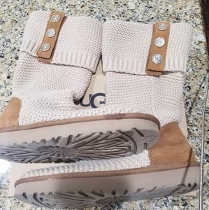 SZ 9 Ugg W Purl Cardy Knit